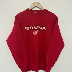 Tultex Men's Red Crewneck Sweater